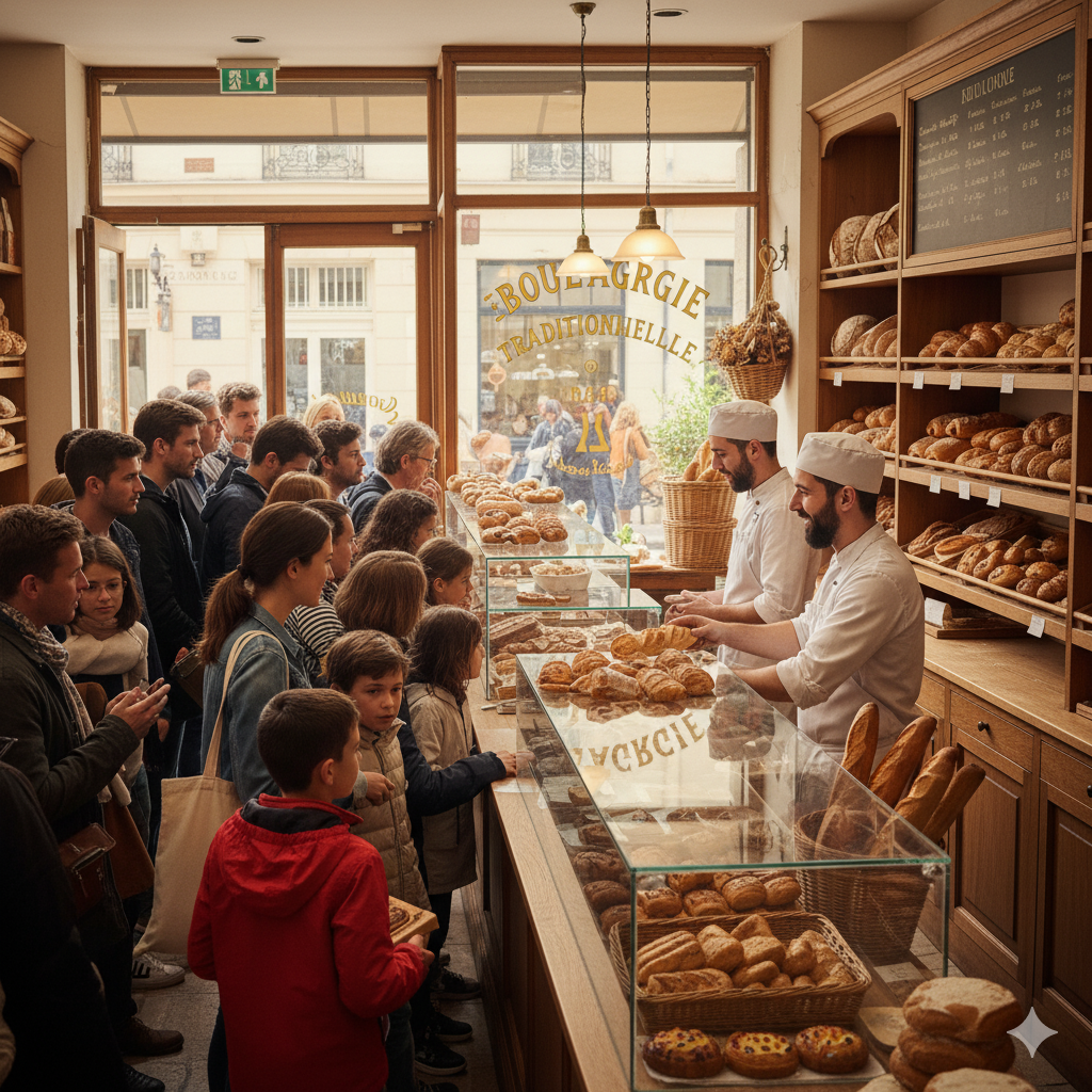 Equipe BioBoulange préparant des pains bio artisanaux